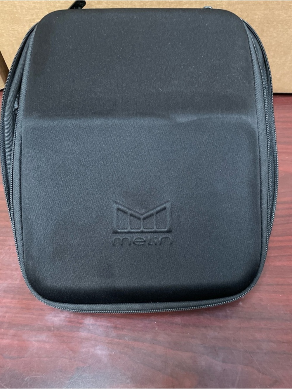 Melin Black Travel Hard Case Pouch